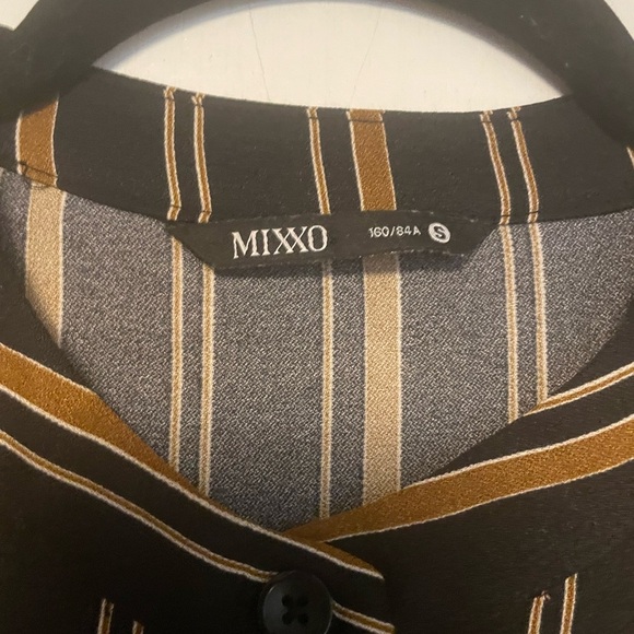 Mixxo Striped Button Down Dress Size Small - Picture 13 of 14